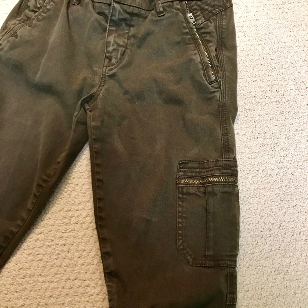Olive Pants from Anthropologie